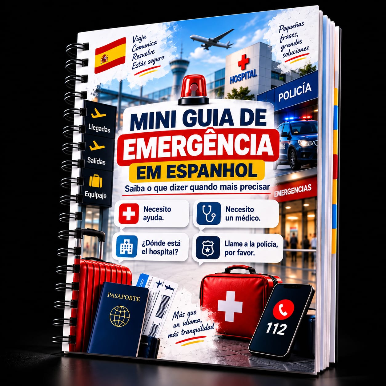 Capa: Mini Guia de Emergência em Espanhol